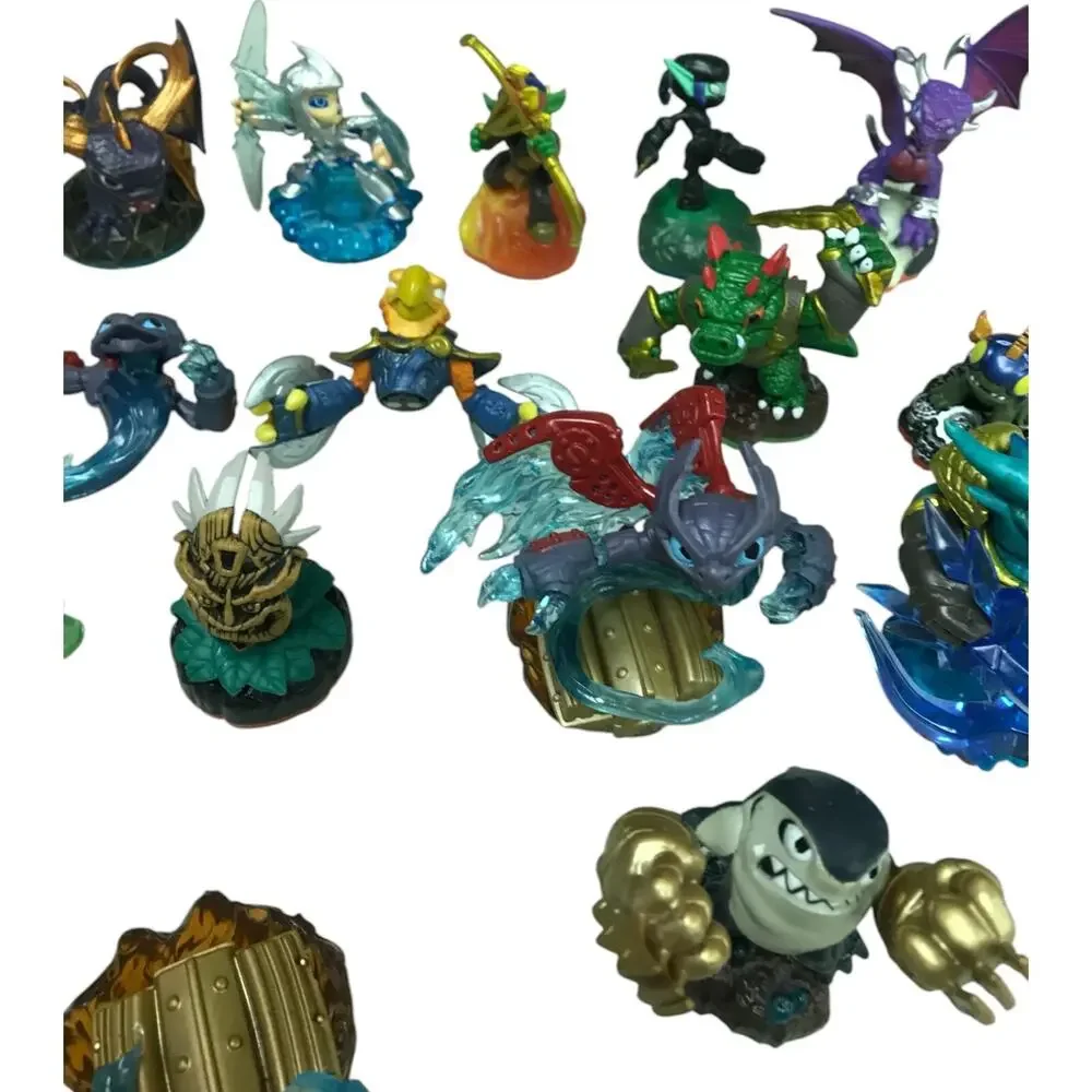 Skylanders Figure Lot Mixed Characters from Spyro's Adventure Trap Team and More